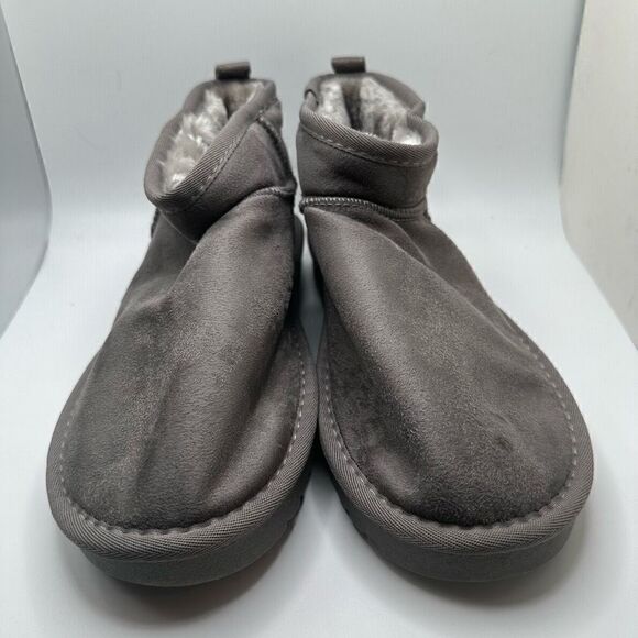 CUSHIONAIRE Women's pull on boot  10 GRAY - Picture 2 of 7